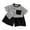 Black, variant on CAICJ98 Summer Clothes for Toddler Baby Boys 3 6 12 18 24 Months 2T 3T 4T 5T Boys Outfits Embroidery Short Sleeve T-Shirt Shorts Sets Casual Truck Excavator Dinosaur Outfits (Blue,18-24 Months)