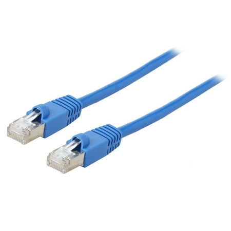 UPC: 0037332188274 | TRIPP LITE N262-003-BL 3 ft. Cat 6A Blue Shielded Augmented Cat6 (Cat6a) Shielded (STP) Snagless 10G Certified Patch Cable (RJ45 M/M)