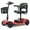Red, variant on LEGAHOME Compact Mobility Scooter, Electric Powered 4 Wheels Scooter for Seniors, Lightweight Folding Motorized Scooters with LED Headlight, Heavy Duty Elderly Mobility Scooter, Holds 330lb, Blue