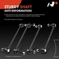 thumbnail image 3 of A-Premium 4Pcs Front Rear Sway Bar Link Kit Compatible with Lexus ES350 2010 2011 2012 3.5L, 3 of 8