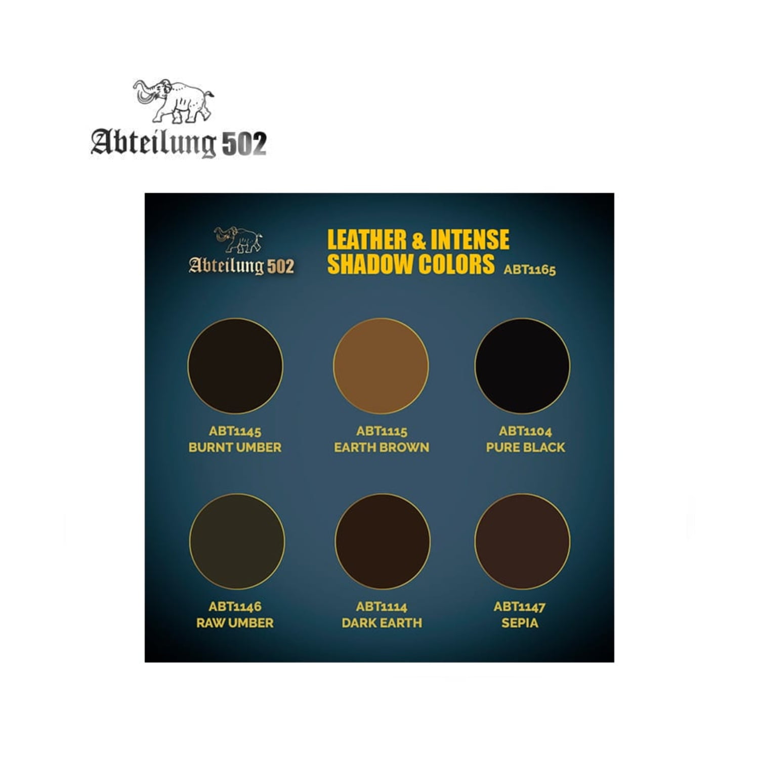 AK-Interactive Intense Leather & Shadow Colors Set New