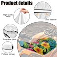 thumbnail image 6 of Uorisanigo Tropical Hibiscus Flowers ATV Seat Covers Compatible with Polaris Sportsman Polaris Scrambler Honda Rancher, Accessories for Sportsman ATV Seat Cover Replacement, 6 of 7