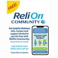 thumbnail image 3 of ReliOn Premier Blood Glucose Test Strips, 100 Count – Diabetes Blood Sugar Test Strips, No Coding, for ReliOn Premier Meters, 3 of 7