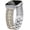 Silver/Gold, variant on Wearlizer Stainless Steel Band Compatible with Apple Watch Band for Women 38/40/41/42/44/45/46/49mm, Studded Link Bracelet Strap, Dressy Metal Band for Series 11/10/9/8/7/6/5/4/SE/Ultra