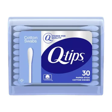 Q-tips Cotton Swabs Purse Pack, 30 Count