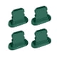 thumbnail image 1 of Methold 4Pcs Mobile Phone Stopper Dust Proof USB Protection Anti-dust Cap Micro Charging Port Replacement for 13/Mini/Pro/Pro Max Cables de audio/vídeo Verde oscuro, 1 of 4