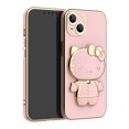 thumbnail image 1 of Funda de teléfono con espejo de maquillaje de Hello Kitty, carcasa suave a prueba de golpes para Iphone 13, 14 Pro Max, 11, 12 Mini, Xr, X, Xs Fivean unisex, 1 of 2