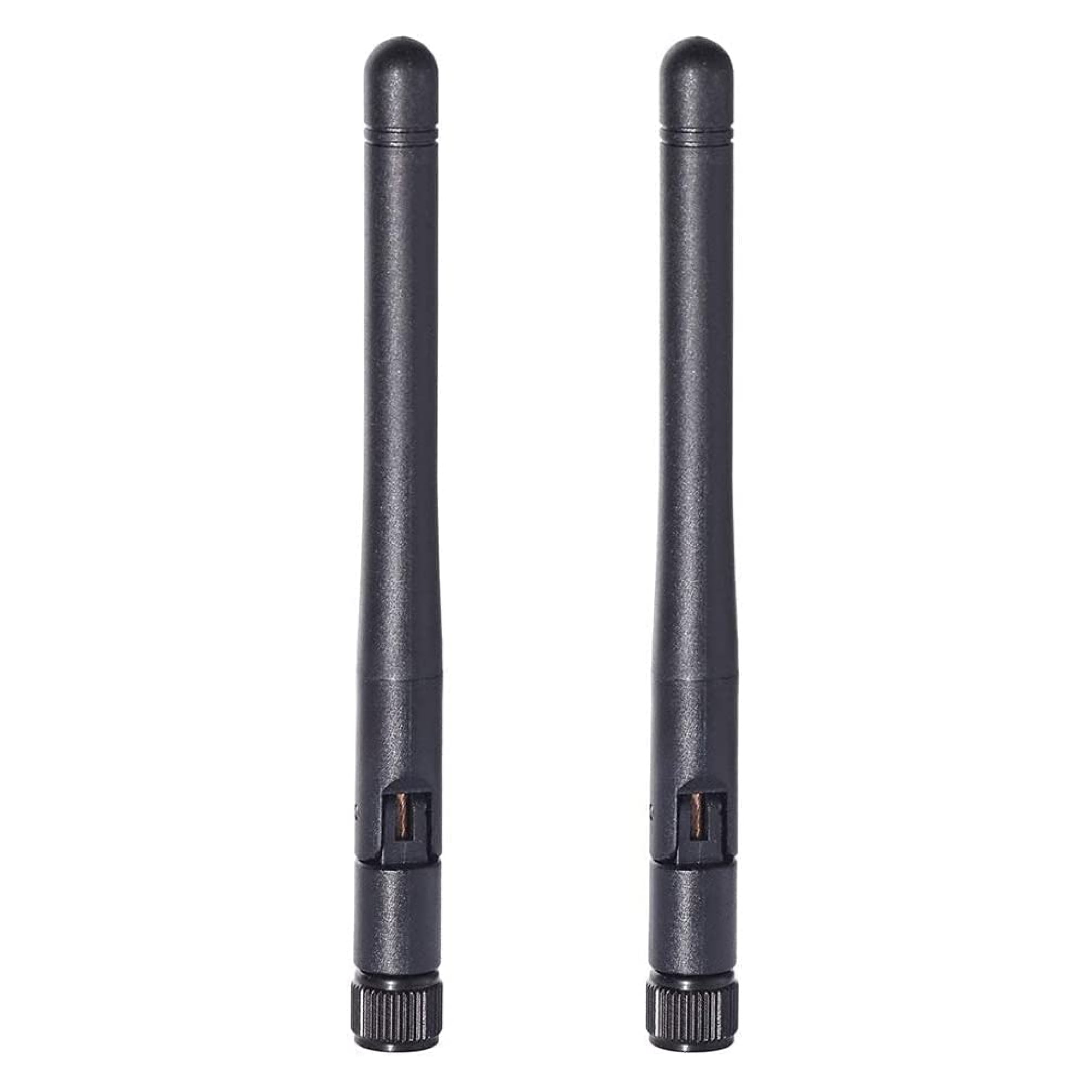 Eightwood Dual Band WiFi 2.4GHz 5GHz 5.8GHz 3dBi MIMO RP-SMA Male Antenna (2-Pack) for WiFi Router Wireless Network Card USB Adapter Security IP Camera Video Surveillance Monitor