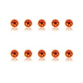thumbnail image 1 of mmirethe Rhinestones Flat-Bottom Multi-faceted Sides DIY Handcraft Excellent Gloss Manicure Crystal Different Styles Mobile Phone Orange, 1 of 6