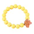 thumbnail image 1 of Pulsera de dibujos animados Zulema Fiesta de Pulsera redondas Amarillo, 1 of 8