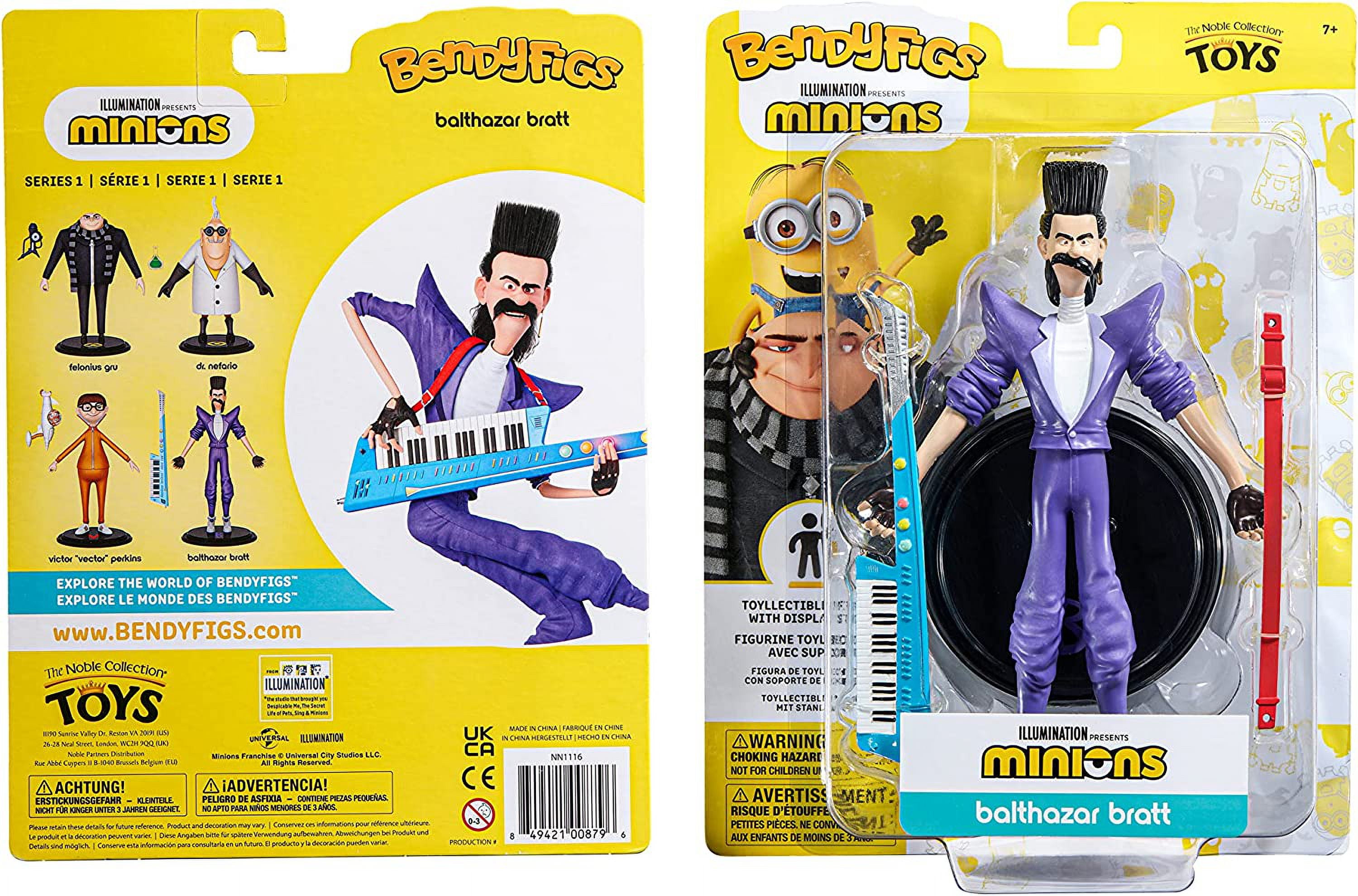 BendyFigs Minions Balthazar Bratt