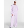 thumbnail image 3 of Athletic Works Women's Quarter Zip Fleece Sweatshirt, Sizes XS-XXXL, 3 of 6