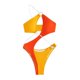 thumbnail image 5 of Gibobby Trajes de baño mujer una pieza Traje de baño sexy para mujer Bikini Bikini traje de baño(Naranja,M), 5 of 5