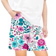 thumbnail image 1 of Odeerbi 5-14 Años Niños Niñas Verano Pantalones Cortos Estampados Florales Entrenamiento Atlético Pantalones Cortos Deportivos Transpirables, 1 of 5