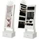 thumbnail image 1 of ChaoLink Armario joyero para niños, gabinete con luz LED, organizador independiente con espejo, 3 cajones de almacenamiento, tocador para niños para joyas y disfraces, 1 of 8