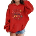 thumbnail image 1 of Sweat à Capuche Imprimé pour Enfants, Manches Longues, Automne Hiver, 12-13 Ans, 1 of 5