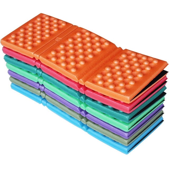 Neinkie Coussin en Mousse de Camping Imperméable Siège en Mousse EVA pour Pique, Randonnée, Sac à Dos, Alpinisme, Randonnée