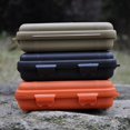 thumbnail image 2 of Outdoor Shockproof Waterproof Boxes Survival Airtight Case Holder For Storage Matches Small Tools Travel Sealed Containers Orange, 2 of 4