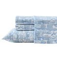 thumbnail image 2 of Wrangler - Full Bed Sheets, Ultra-Soft & Lightweight Bedding with Matching Pillowcases, Lightweight Bed Set for All Season Comfort, Oeko-Tex Certified (Cactus Toile Blue), 2 of 7