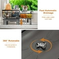 thumbnail image 4 of Kitchen Dish Rack, Stainless Steel, Rustproof, (16.5-19.7'') Extendable Dish Drying Rack for Kitchen Counter, for Apartments, RVs and Small Spaces, 4 of 6