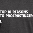 thumbnail image 3 of CafePress - Procrastinate Dark T Shirt - Men's Classic Graphic Cotton T-Shirt, 3 of 4
