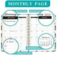 thumbnail image 4 of 2024 Appointment Book/Planner - Weekly Appointment Book/Planner 2024, 2024 Daily Planner , Flexible Soft Cover - style 4;, 4 of 6
