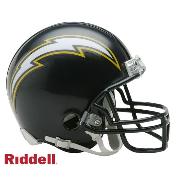 Chargers Mini Helmet Throwback 1988-2006 w/ Z2B Face Mask