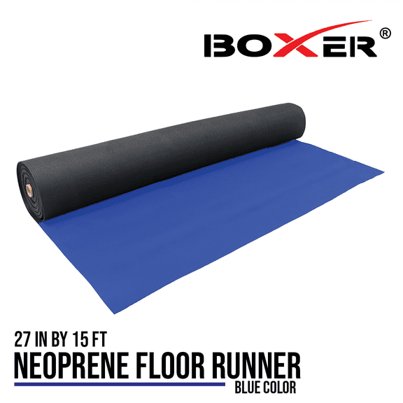 Boxer Tool Neoprene Floor Runner (Blue) 27inches x 15 feet