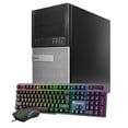 thumbnail image 1 of Dell OptiPlex 7010 Tower Gaming Computer PC Intel Quad Core i5 3rd Gen 3470 3.20 GHz 8 GB DDR3L RAM 512 GB New SSD AMD Radeon RX 550 4GB Win 10 Pro Wi-Fi With Free Gaming Keyboard and Mouse, 1 of 3