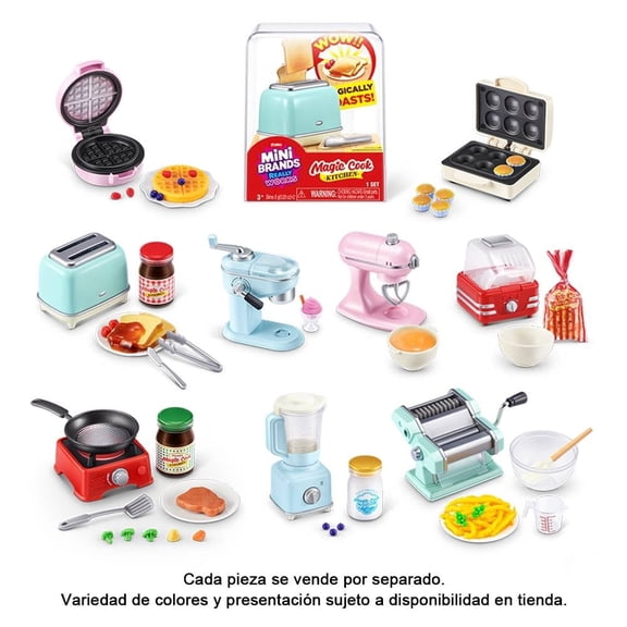 Figura Zuru Mini Brands Really Works Serie 1 Waffle Maker Cocina mágica artículo sorpresa