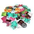 thumbnail image 3 of Adventure Condom Sampler, Latex, Variety Pack, 96-Count, 3 of 6