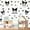 Black, variant on Hello Kitty Vinyl Art Decal Decor - from 7" to 9" Each - Cute Trendy Inspiring Lovely Design for Girls Boys Bedroom Playroom Nursery Kinder Daycare Living Room Sticker