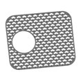 thumbnail image 1 of Almohadilla de drenaje para fregadero de cocina, bandeja de jabón, alfombrilla de protección antideslizante, soporte de esponja, contra , agujero izquierdo Sunnimix Protector contra salpicaduras para fregadero de grifo, 1 of 8