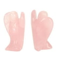 thumbnail image 1 of Faux  Angel Figurine Carved Peace Healing Pocket Angel Statue Stone For Home Meditation, Fine Workmanship, Multipurpose, Small Size, Unique Design, 1 of 8