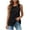 Black, variant on Women's Summer Sleeveless Tank Top Casual Crewneck Button Side Split Tunic Top Shirt,Purple Women's S-XXL