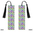 thumbnail image 2 of Kdxio Graffiti Pineapples Print Metal Tassel Bookmarks,Perfect Gift for Art Lovers and Bookworms Metal Bookmarks for Women, 2 of 8