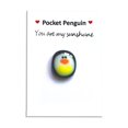 thumbnail image 1 of Pocket Penguin Cute Animal Gift Thinking Of You Letterbox Hug Fused Glass zhangyuxiang LED, 1 of 2