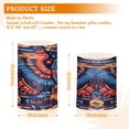 thumbnail image 6 of Yayeee Flameless Candles with Remote Flickering Battery Operated Multi Color Changing, Blue Abstract Eagle, 6 of 7