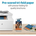 Trifold Color Laser Glossy Brochure Paper (150 Sheets, 8.5 x 11 Inches