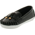 thumbnail image 2 of VIA PINKY BECCY-62B Children Girl Comfort Slide On Moccasin Top Flat Loafers, 2 of 4