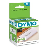 DYMO LabelWriter Address Labels, 1.12" x 3.5", White, 130 Labels/Roll, 2 Rolls/Pack (30251)