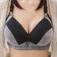 thumbnail image 2 of Gyexs Women's Push Up Wireless Bra Comfort Support No Underwire Bralette Everyday Wear Seamless T-Shirt Underwear, Black, Size 46, 2 of 3