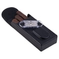 thumbnail image 3 of 3 Cigar Leather Case w/ Magnetic Closure & Cutter - Black, 3 of 7