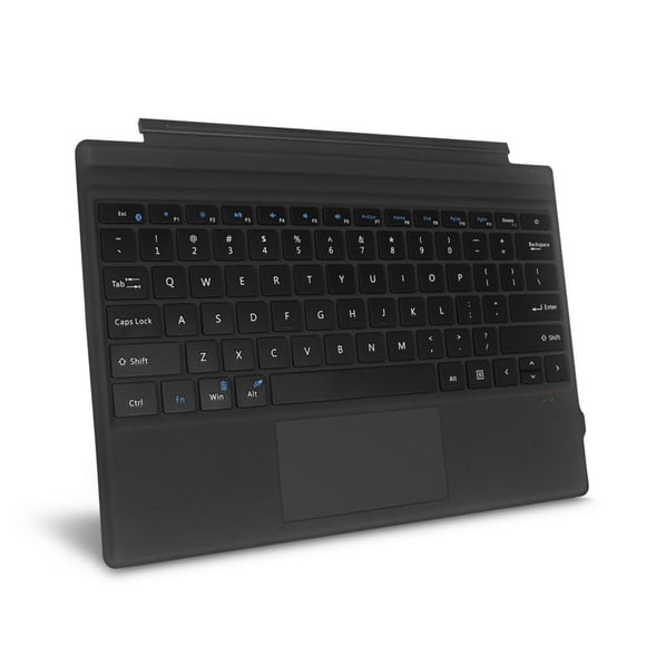 Funda con teclado FINTIE para Microsoft Surface Pro 7 Plus Black