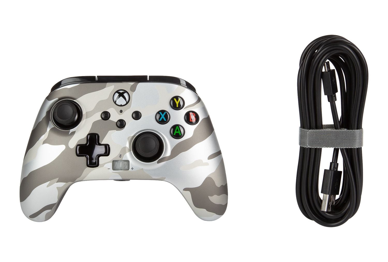 PowerA Enhanced Wired Controller for Xbox - Metallic White Camo, Xbox Series X