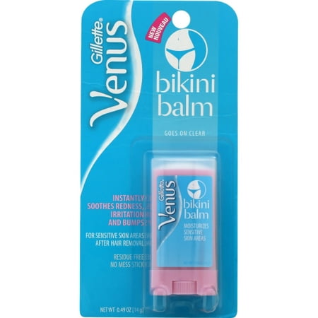 Gillette Venus Bikini Balm Moisturizes Sensitive Skin Areas After Hair (Best Way To Remove Bikini Hair For Sensitive Skin)