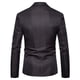 thumbnail image 2 of Chaleco polar con cremallera completa Herrnalise para hombre, chaqueta ajustada informal de color sólido para jóvenes., 2 of 4