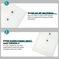 thumbnail image 3 of BESTYASH 10Ud Bolsas Impermeables Transparentes Para Archivos Y Papelería Uso Escolar Y, 3 of 8