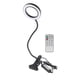 thumbnail image 1 of Lámpara de escritorio LED USB con clip regulable y ajustable para lectura, ideal para tatuajes, belleza y oficina, color negro, 1 of 14
