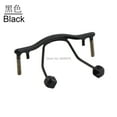 thumbnail image 4 of 1pc Glasses Screw Nose Pad Arm Metal Rimless Optical Frame Bridge Nose Pad Holder Eyewear Accessory Eyeglasses Bridge NB020 NB020 Gold, 4 of 5